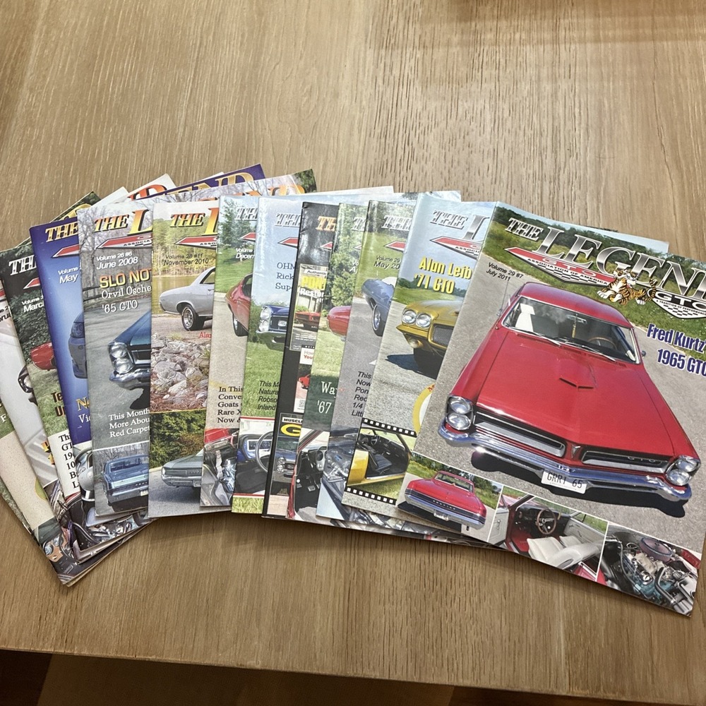 The Legend GTO Magazine 14 Issues 2007-2011